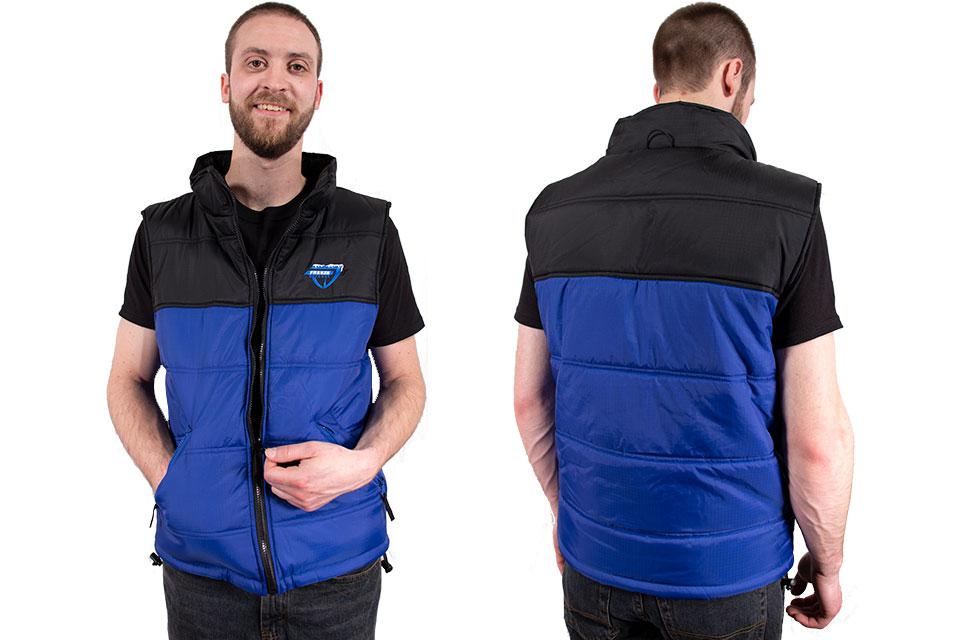 Freeze Defense Vest can be worn separate from the jacket