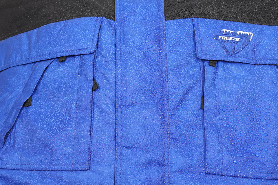 Freeze Defense Jacket is Water and Wind Resistant