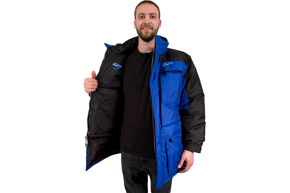 Freeze Defense Men's 3-in-1 Winter Jacket Opened