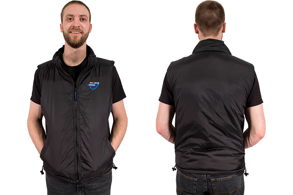 Freeze Defense vest is reversible to all-black