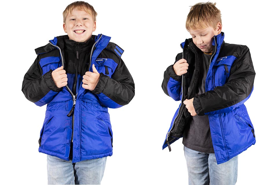 The Freeze Defense Boys 3-in-1 Winter Coat will keep your boy warm all winter