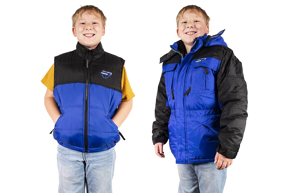 Freeze Defense Boys 3-in-1 Winter Coat with Vest