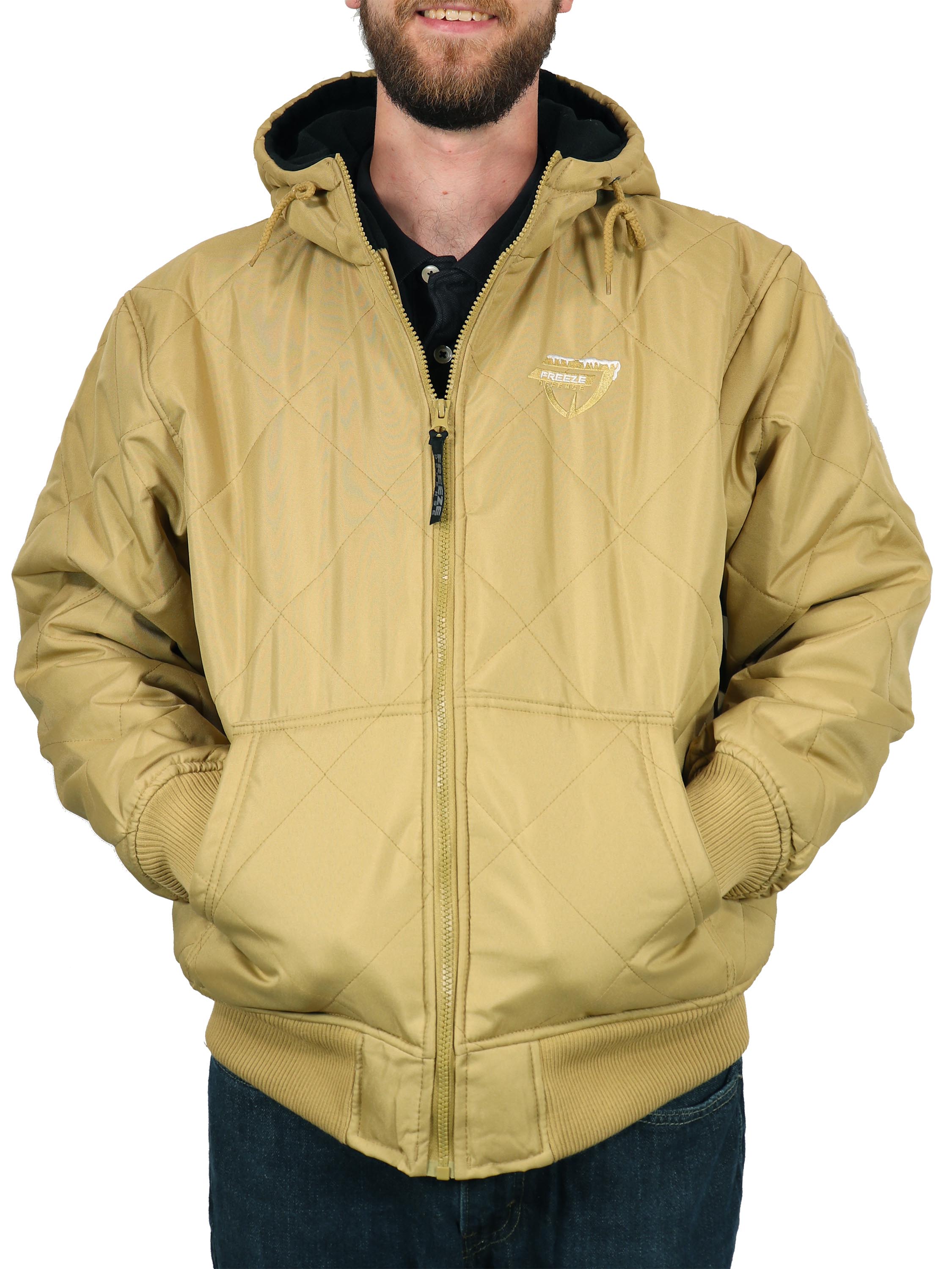 HEFASDM Mens Spring//Fall Zip-up Relaxed-Fit with Hood Plaid Windproof Jackets