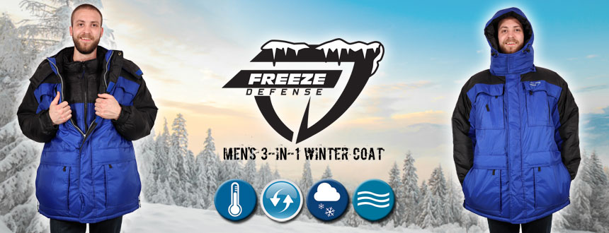 Freeze Defense Affordable Winter Coats