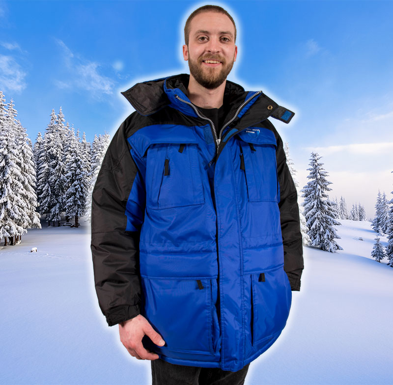 Freeze Defense Men's Big and Tall 3in1 Winter Coat