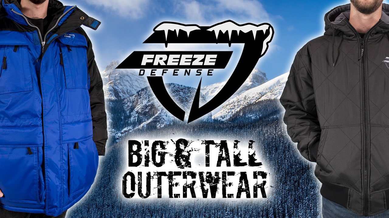 Men's Big & Tall Winter Coats and Jackets