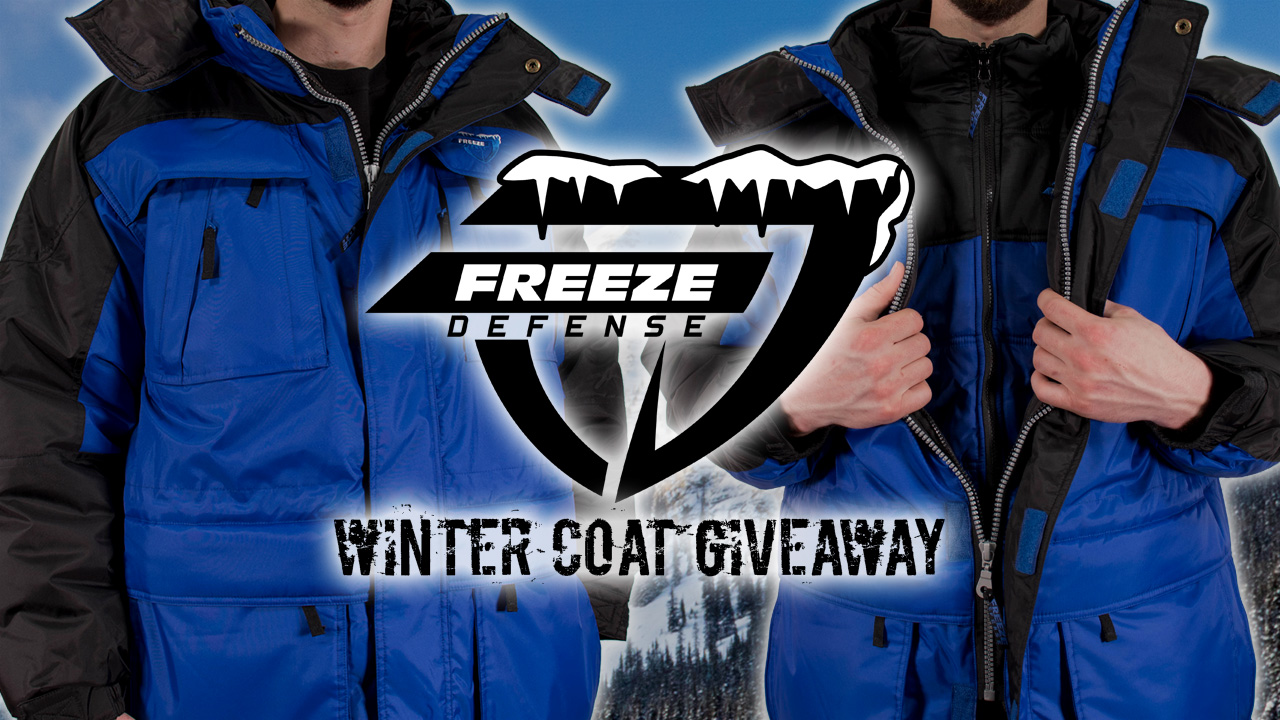 Freeze Defense Mens 3in1 Winter Coat Giveaway
